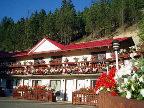 Alpen Motel Радіум-Гот-Спрінгс Екстер'єр фото